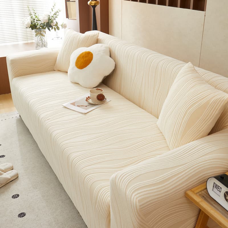 All-Season Floral Velvet Sofa Cover Full Wrap Universal Fit 2025 Sofa Cushion High-End Feel Dust Cover Modern Minimalist
