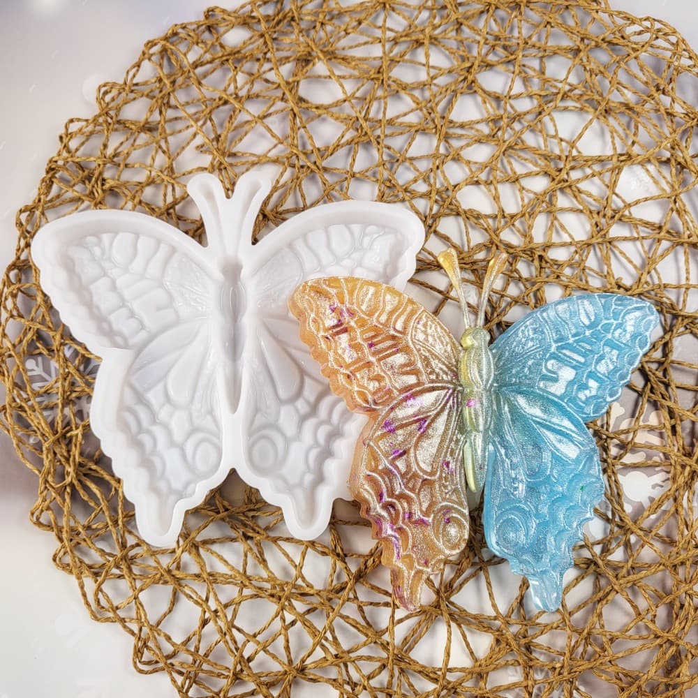 Z0106 Butterfly Wall Hanging Mold Crystal Resin Silicone Mold DIY Decoration Silicone Mold