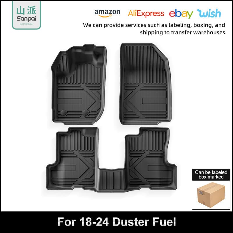 TPE Floor Mats for 2018-2024 Dacia/Renault Duster Adventure
