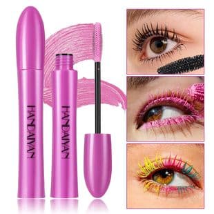 Cross-border Colorful Mascara English Packaging HANDAIYAN Waterproof Non-smudge Setting Thickening Curling Mascara