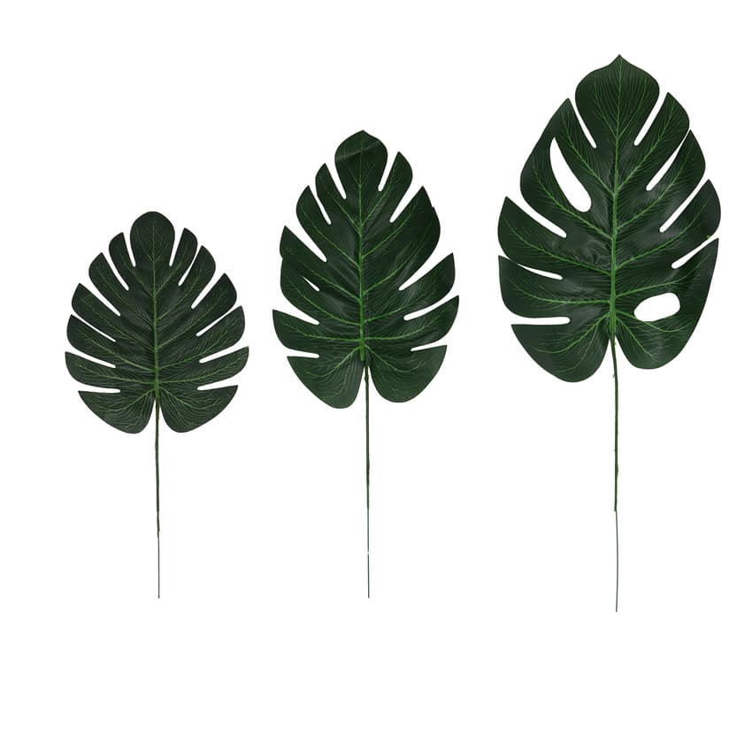 Simulated turtle leaves, simulated green plants, wedding decoration balloon set, shooting props, home decoration factory direct supply
