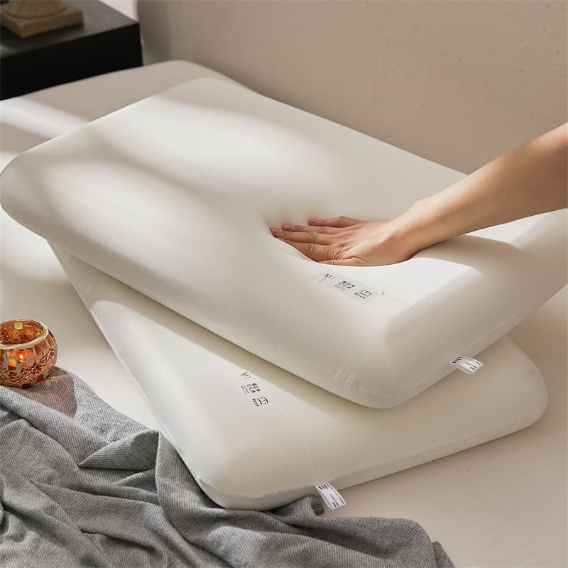Premium Bio-Based Slow Rebound Zero Pressure Memory Pillow Planet Memory Pillow Cervical Support Pillow Single/Double Core