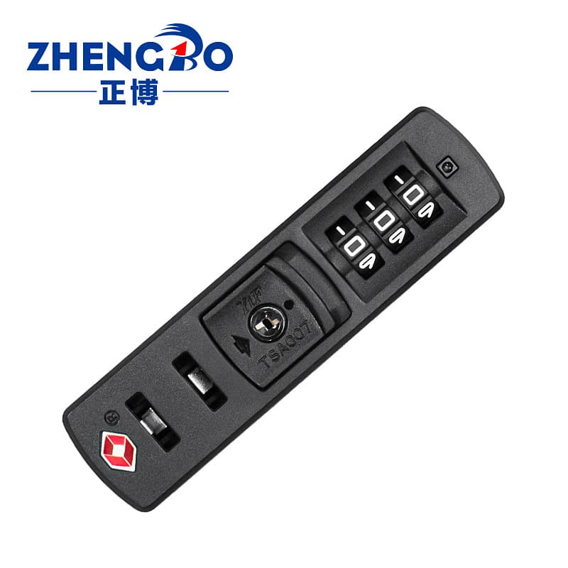 Luggage Suitcase Accessories TSA23018 TSA Combination Lock PC Hard Case TSA007 Recessed Fixed Embedded Lock