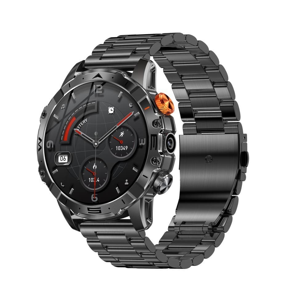 New Bluetooth calling smartwatch with 4G SIM card slot, globally compatible, heart rate and blood oxygen monitoring, outdoor sports GPS.