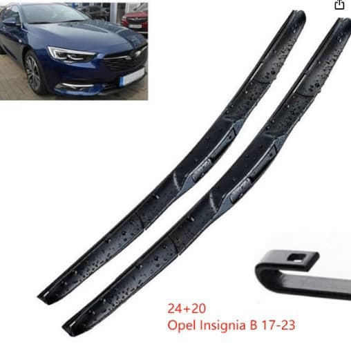 Suitable for Opel Insignia B 2017-2023 (24+20 Wiper Blade Vauxhall