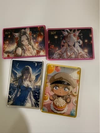 Identity V Gold Piece Collection Blind Draw Limited Edition Celebrity Merchandise Blind Box, High Appearance, Gacha, Anime