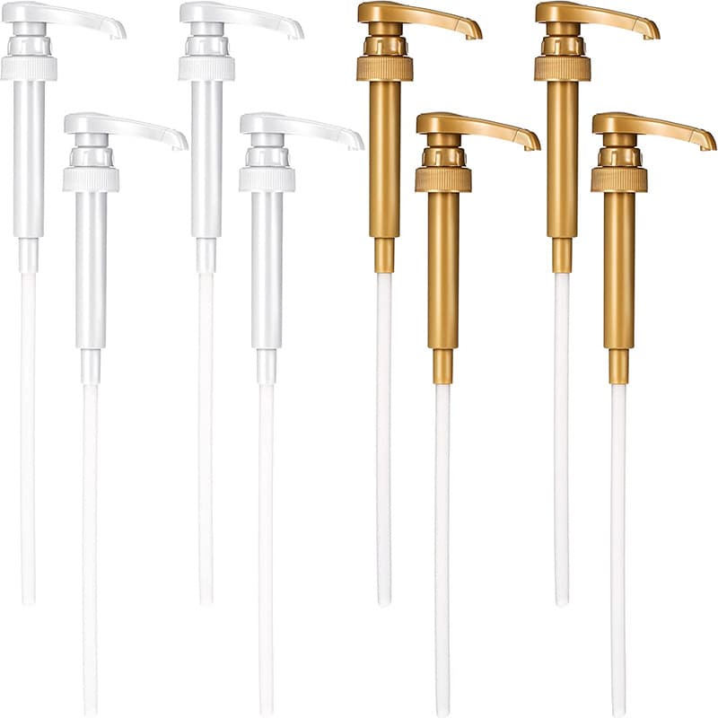 Amazon syrup pump nozzle for dispensing jam; supplies for cafes and milk tea shops.
