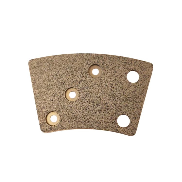 Copper-based friction plates for large machinery clutches, copper-based brake friction plates, clutch components by Hongwei