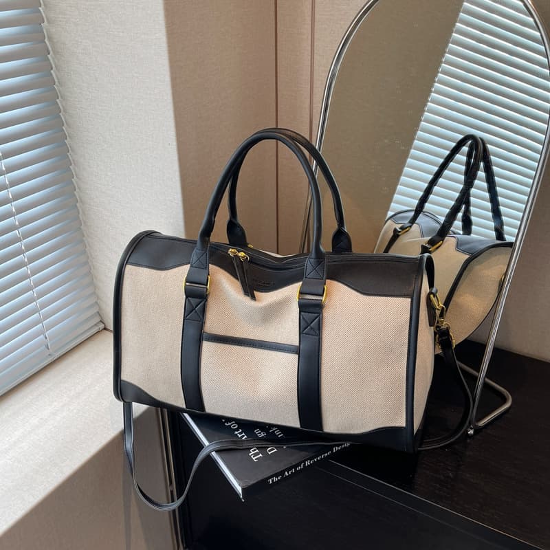 Short-Distance Travel Bag for Women, Large-Capacity Luggage Bag, Portable Travel Bag, Lightweight Business Trip Bag, Commuting Large Bag