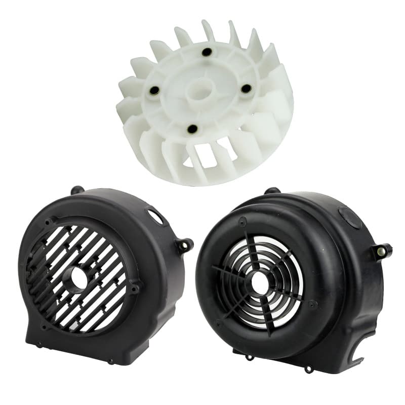 GY6 125/150 scooter engine fan cover, cylinder block cooling fan housing