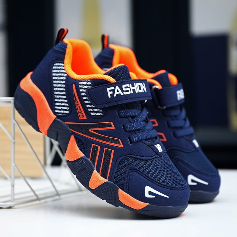 Factory Wholesale Middle and Big Kids Sports Shoes Campus White Sneakers Boys Shoes Kids Running Shoes Primary School Students Export