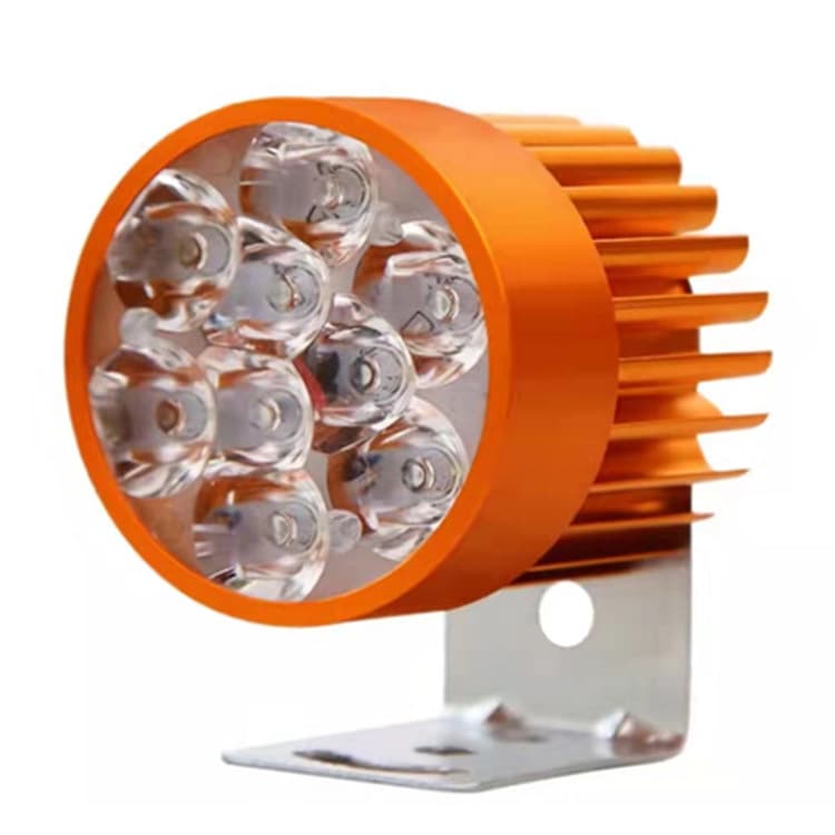 8 Electric Motorcycle LED Headlight Modification External Super Bright 12V 60V Three-Wheel Battery Vehicle Strong Light Waterproof 9 Beads