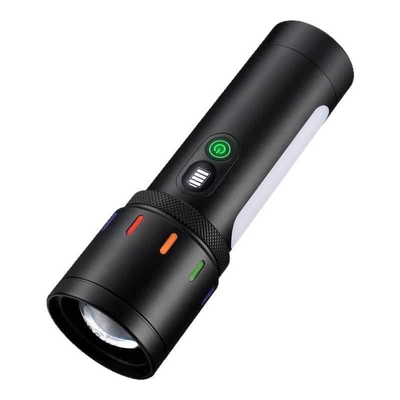 Cross-border White Laser Long-range Flashlight Aluminum Alloy High-power Zoom Multifunctional Work Light Wholesale