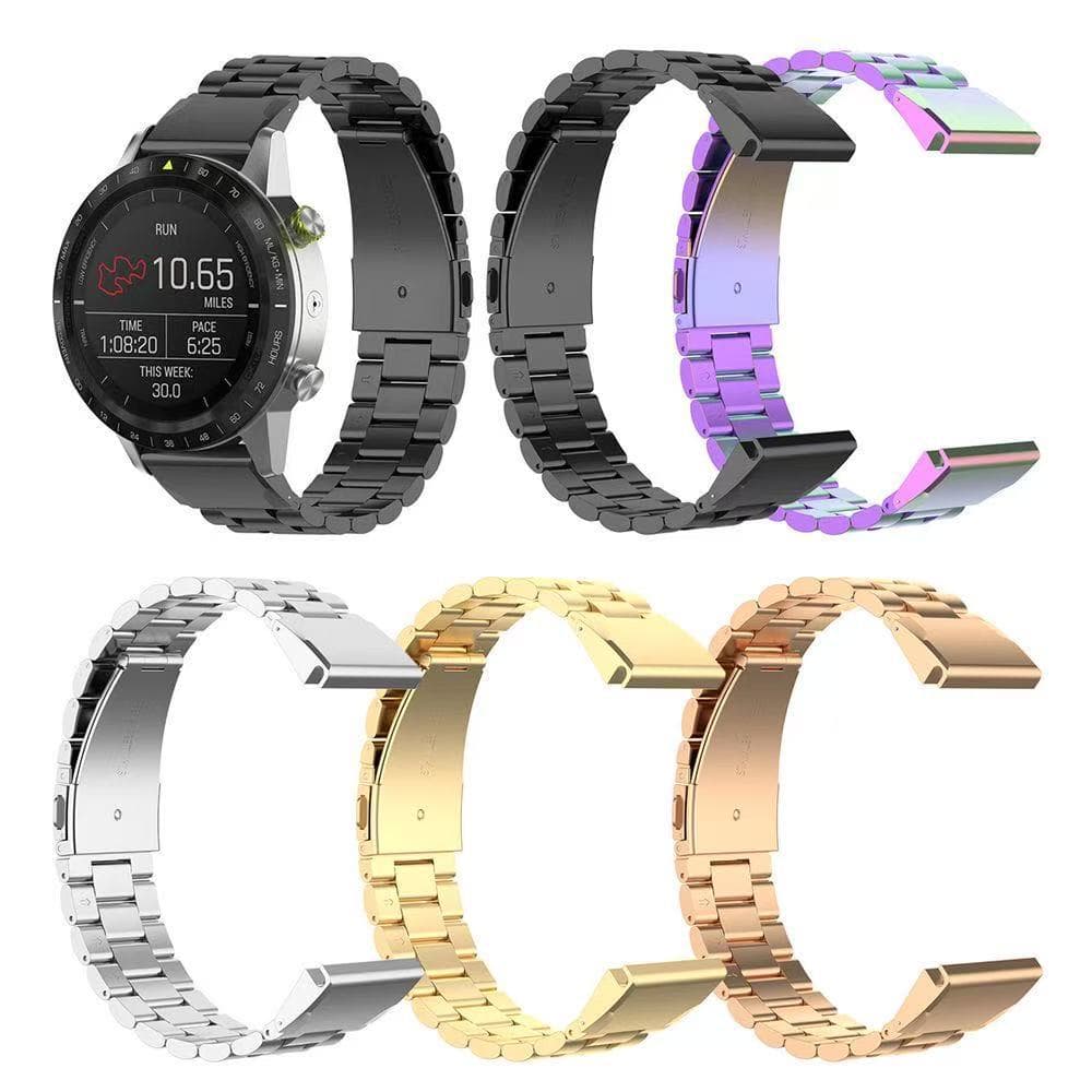 Suitable for Garmin Fenix5s 5plus 6s 6xpro 3HR three quick release 26mm steel strap