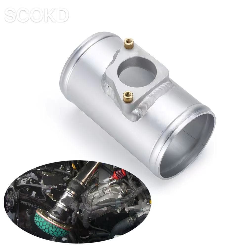 Car Intake Pipe Modification Sensor Flange Air Flow Meter Base for Toyota Mazda