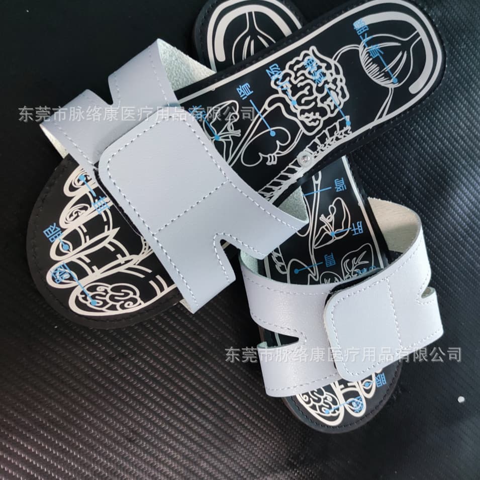 Foot Therapy Shoes Massage Shoes Electric Therapy PU Shoes Foot Massager Massage Device Massage Shoes Foot Therapy Health Shoes Electric Therapy Shoes