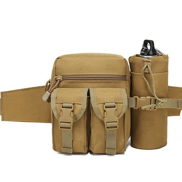 Cross-Border Tactical Waist Bag Outdoor Men Military Fan Multi-Functional Small Waist Bag Tool Bag Cycling Travel Sports Small Chest Bag