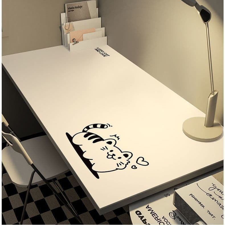 Kids Desk Mat, Study Desk Pad for Students, Waterproof Writing Desk, Computer Office Table Cloth, Desktop Protection Pad