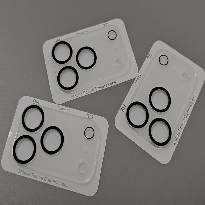 Compatible with Apple iPhone 17 Pro Max camera lens protector, silk screen version