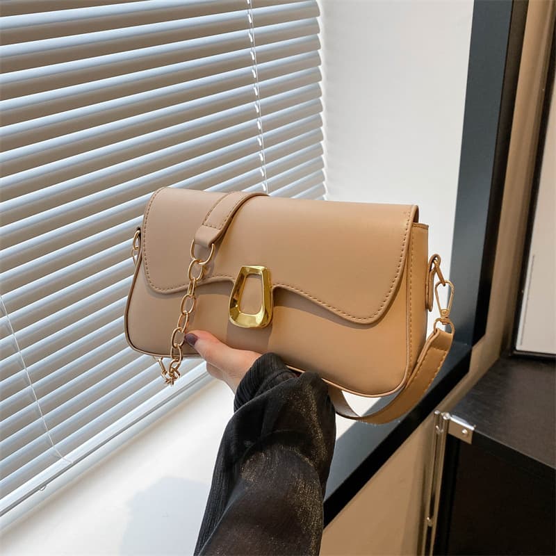 Fashionable and stylish crossbody bag with unique design, 2026 new arrival for cross-border sales, single shoulder underarm small square bag