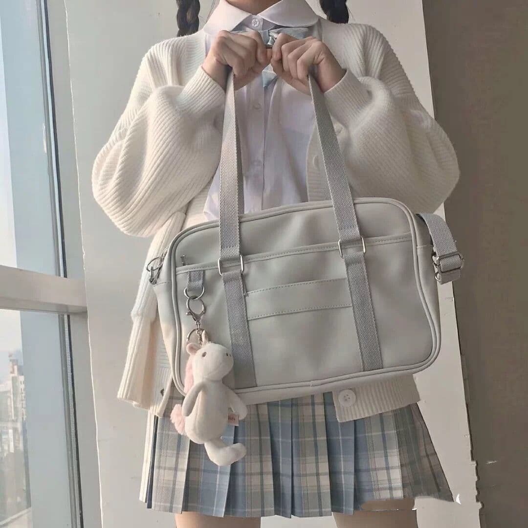 Japanese original homemade kj uniform bag student girl shoulder crossbody bag portable casual bag two-dimensional commuter bag