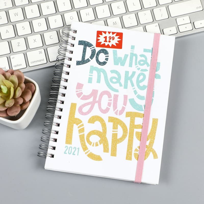Notebook Coil Bound Customizable Cover Logo Student Notebook Creative Loose-Leaf Notebook Wholesale