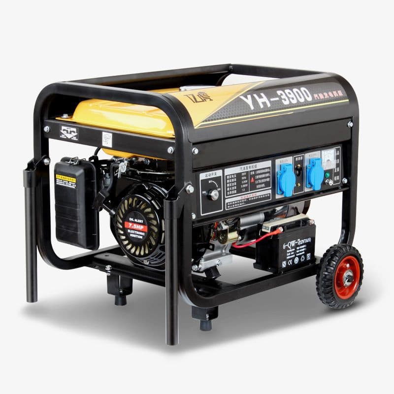 Gasoline generator 220v silent household commercial 3/5/8kw 10 kilowatt single three-phase 380V outdoor micro small