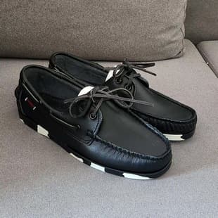 Safety Shoes Four-Season Cowhide Leather Non-SEBAGO Boat Shoes Cowhide Leather Anti-Slip Shoes African Shoes Tianjin Factory Shoes