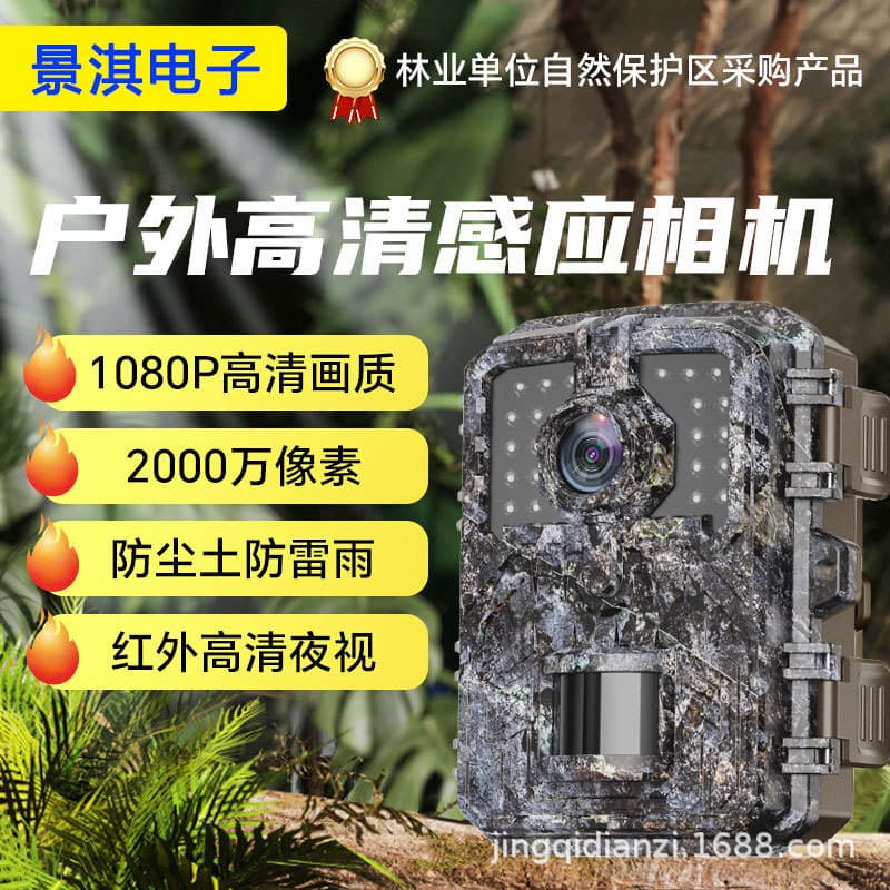 Cross-border Infrared Animal Camera Outdoor HD Hunting Camera Night Vision Motion Detection Tracking Camera
