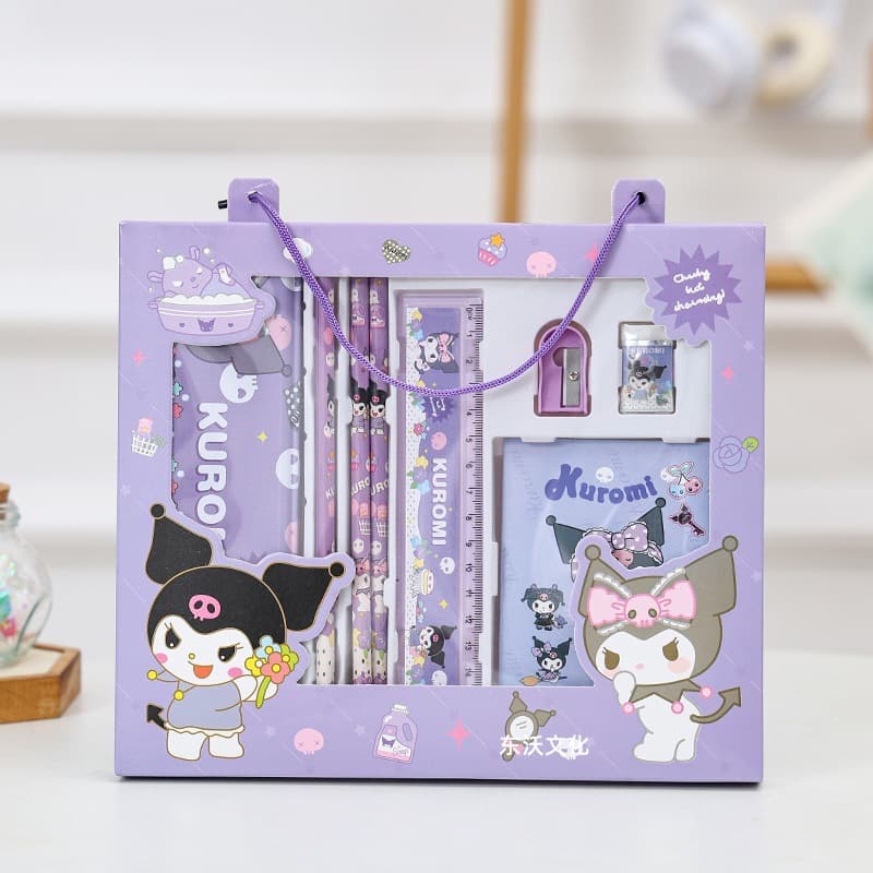 Back-to-school portable stationery set gift box kindergarten children birthday gifts primary school students school supplies Children's Day gift