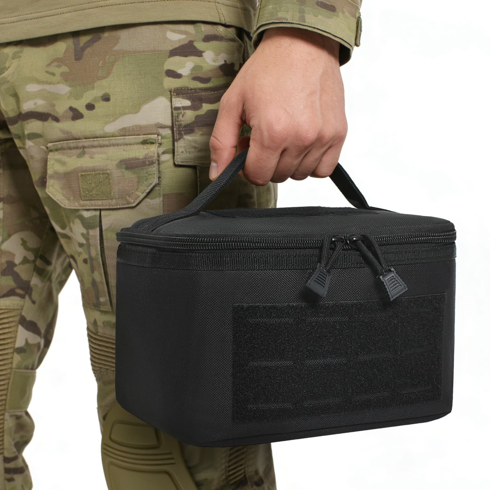 Tactical Expansion Pouch Chest Rig Bag Backpack Accessory Organizer Detachable Outdoor Waist Bag