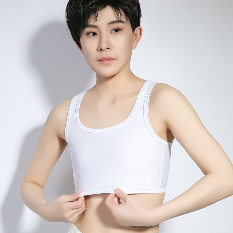 1980 Classic Mesh Bra for Large Busts, Makes Busts Look Smaller, Lesbian Cosplay Vest