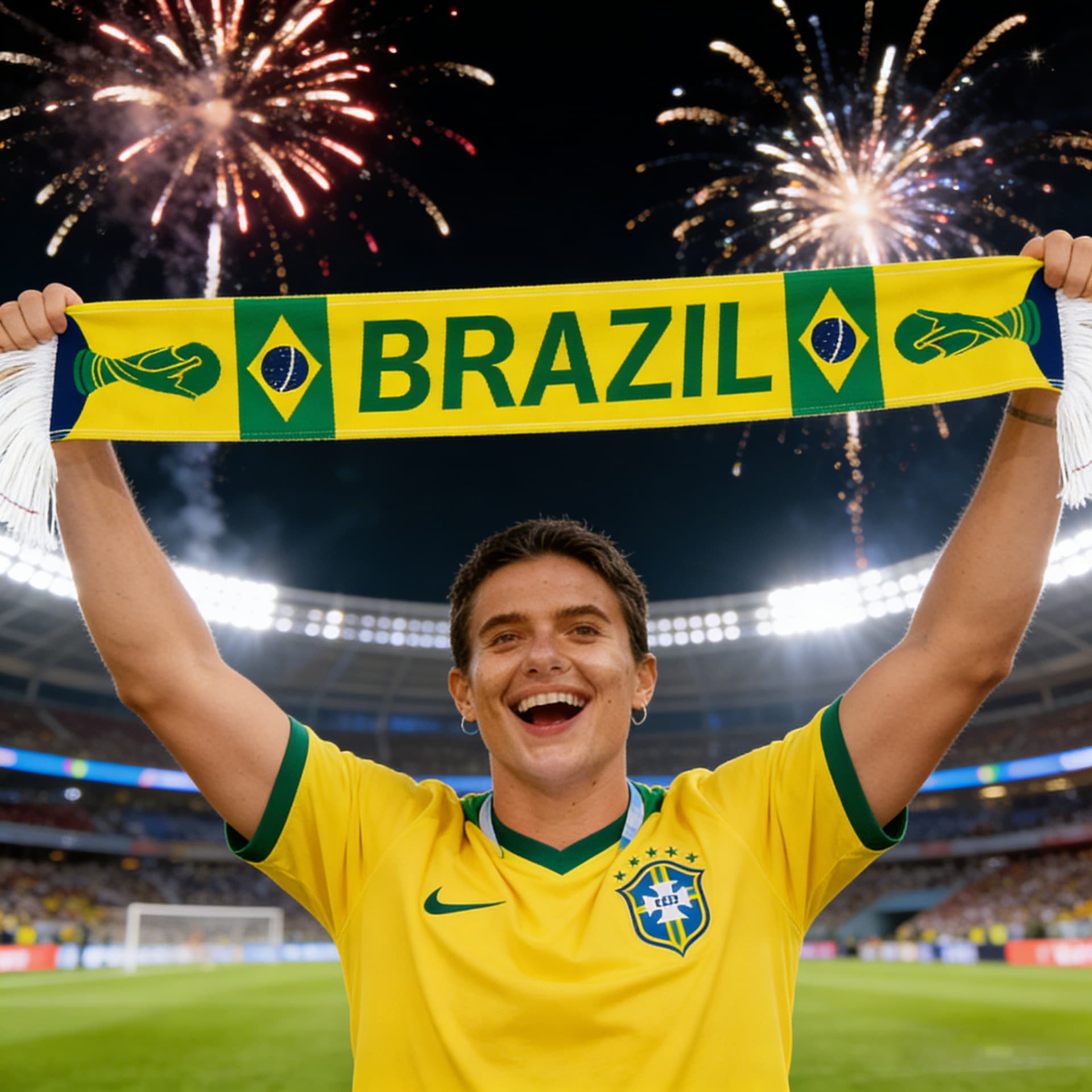 Cross-border 2026 USA-Mexico-Canada World Cup fan scarf, stadium cheering decoration flag, knitted polyester