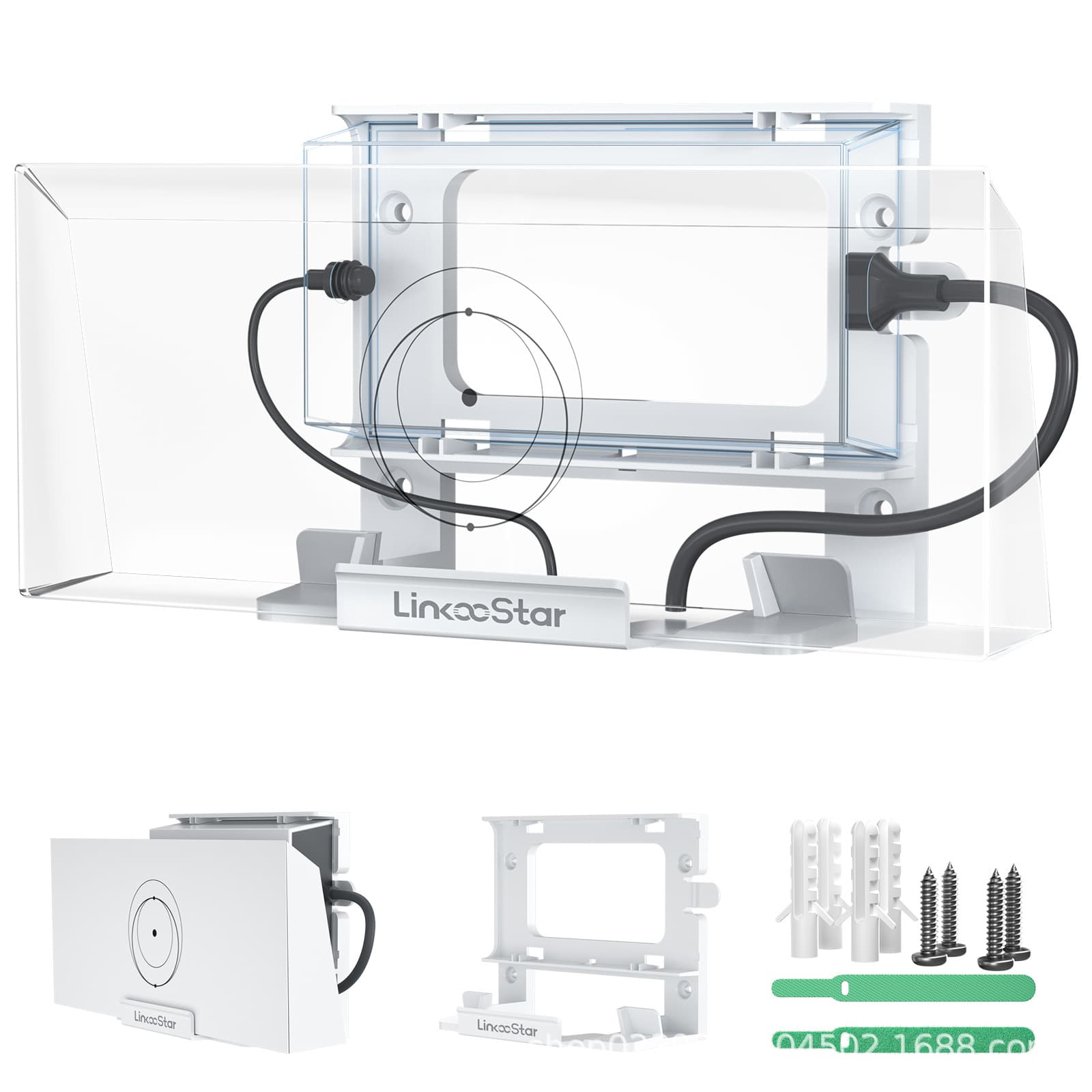 LinkooStar satellite network cable, third-generation Ethernet V3, satellite cross-border power router bracket, shielded Ethernet network