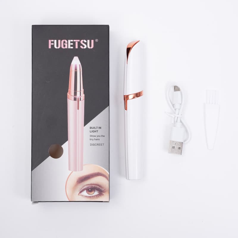 Cross-border Electric Eyebrow Trimmer Charging Eyebrow Shaver Automatic Eyebrow Trimmer Electric Eyebrow Razor Eyebrow Grooming Tool