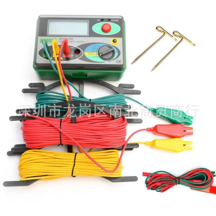 DUOYI DY4100 Insulation Multimeter Digital Ground Resistance Ohm Tester Megohmmeter 0-2000
