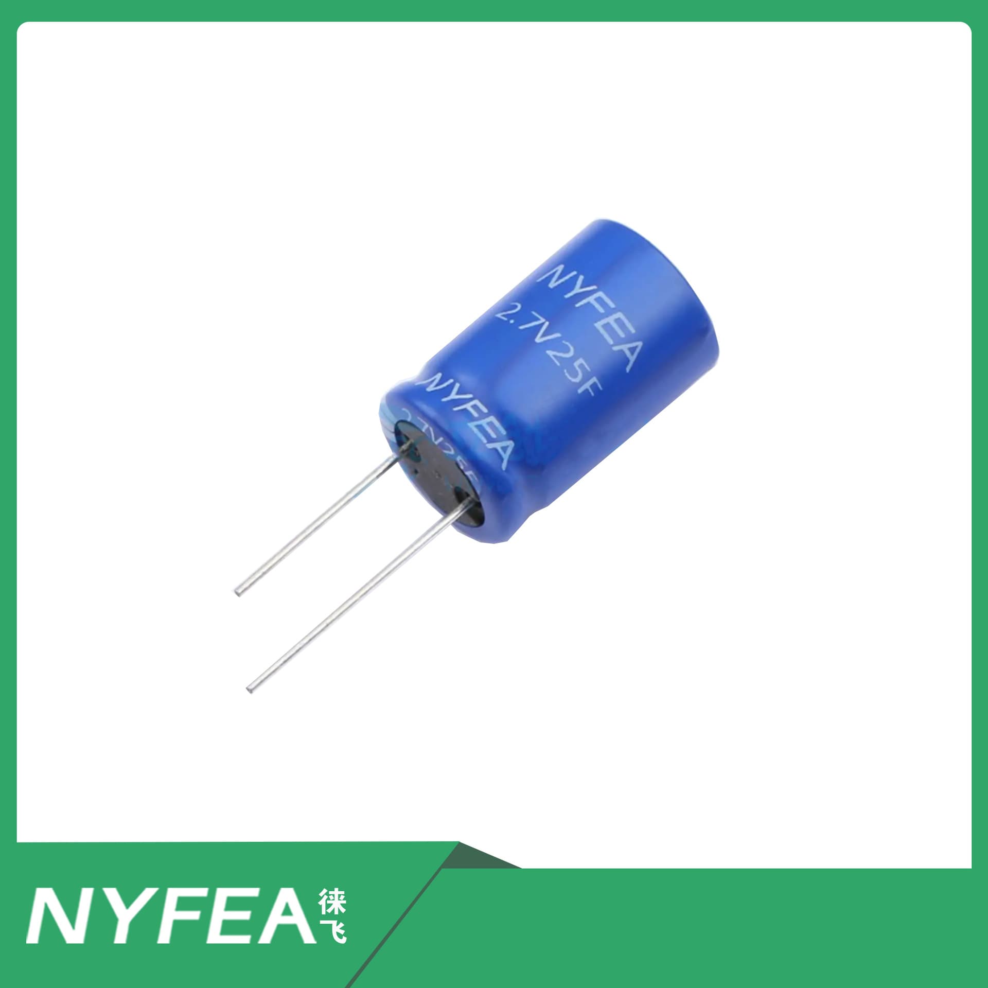 NYFEA farad capacitor 2.7V 25F factory direct sales 2.7V25F power grid reserve farad capacitor starter