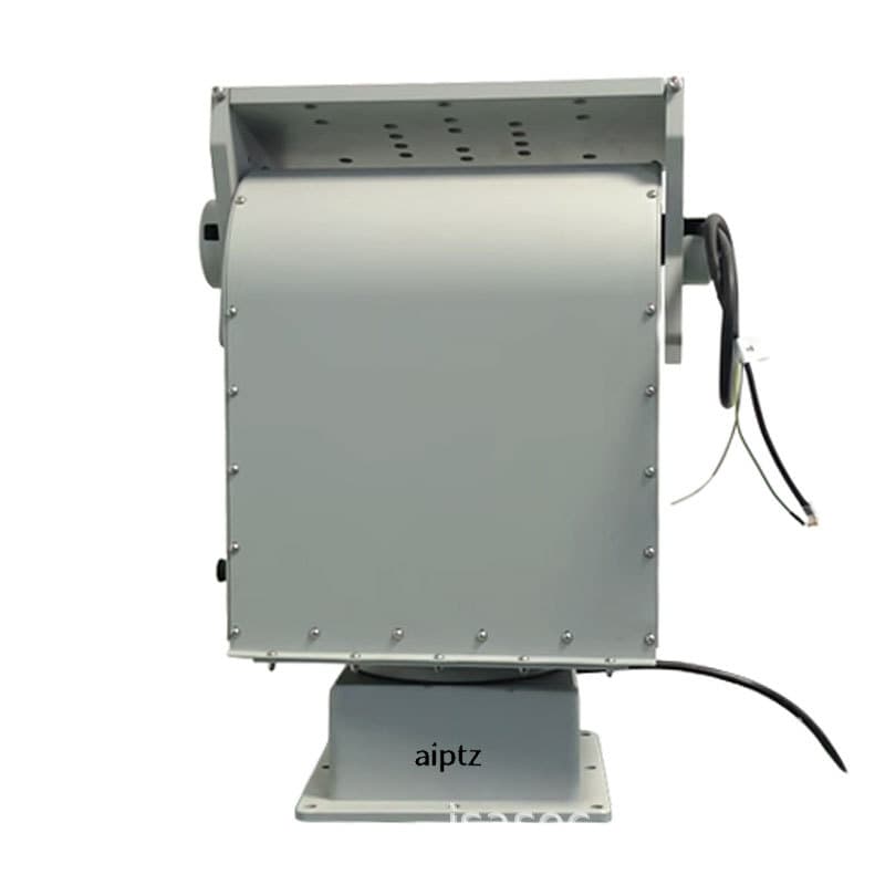 120kg high torque heavy-duty pan/tilt - supports Pelco protocol to block torsional vibration and reverse self-locking intelligence