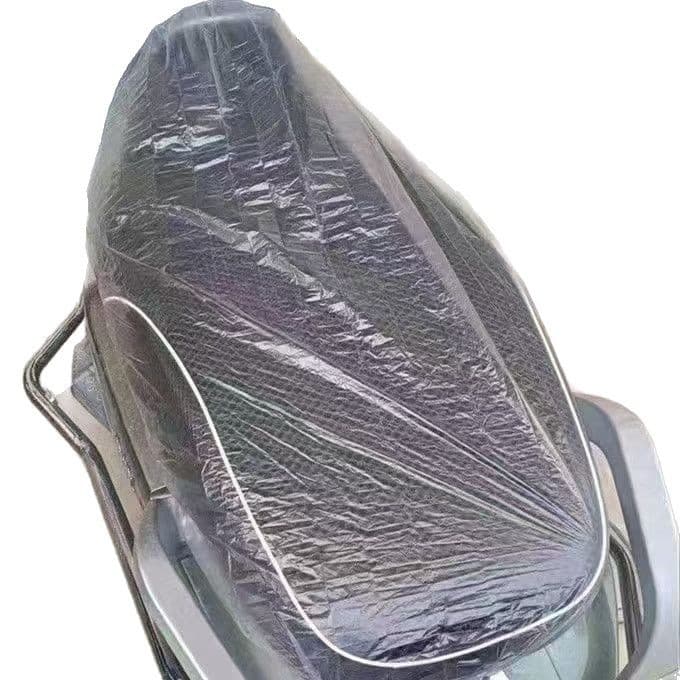 Electric Vehicle Disposable Seat Cover Rain Protector for Scooters and Motorcycles, Thickened Waterproof Dust Cover