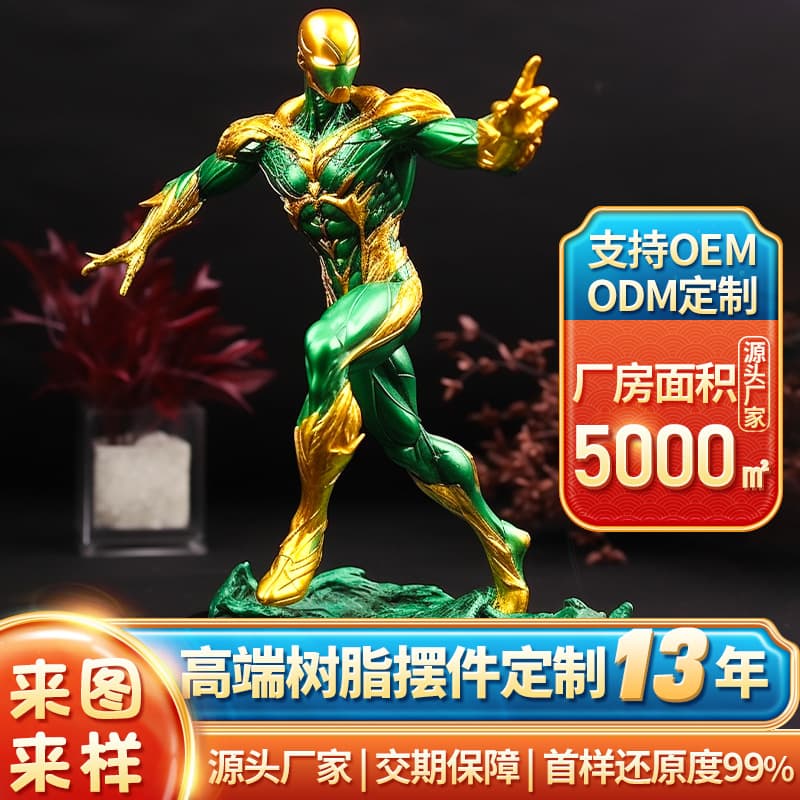 15-Year Source Factory Custom Wobble Head Figurine, Anime Movie TV Character Celebrity Resin Figurine Customization
