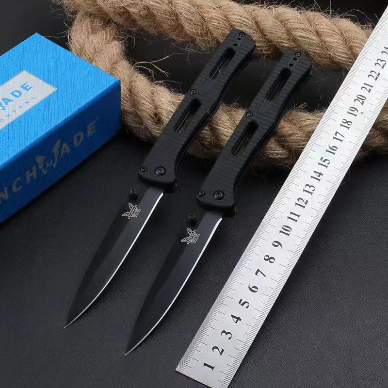Butterfly 417 Nylon Fiberglass Handle Outdoor Camping Self-defense Folding Knife Survival EDC Fidget Knife