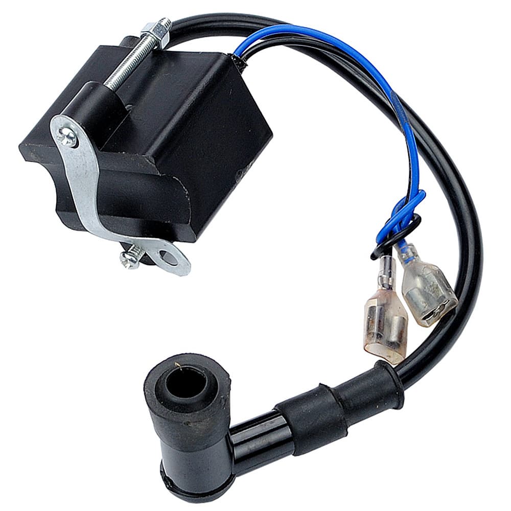Modified Bicycle 49-80CC Engine High Voltage Coil Ignition Coil Cap Black Mini Motorcycle Accessory