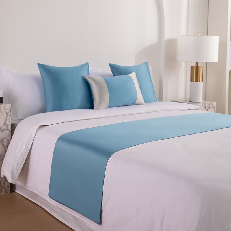Bed Flag Bed Runner Light Luxury Minimalist High-End Hotel B&B Professional Decoration Cover Anti-Strip Fabric Bedding