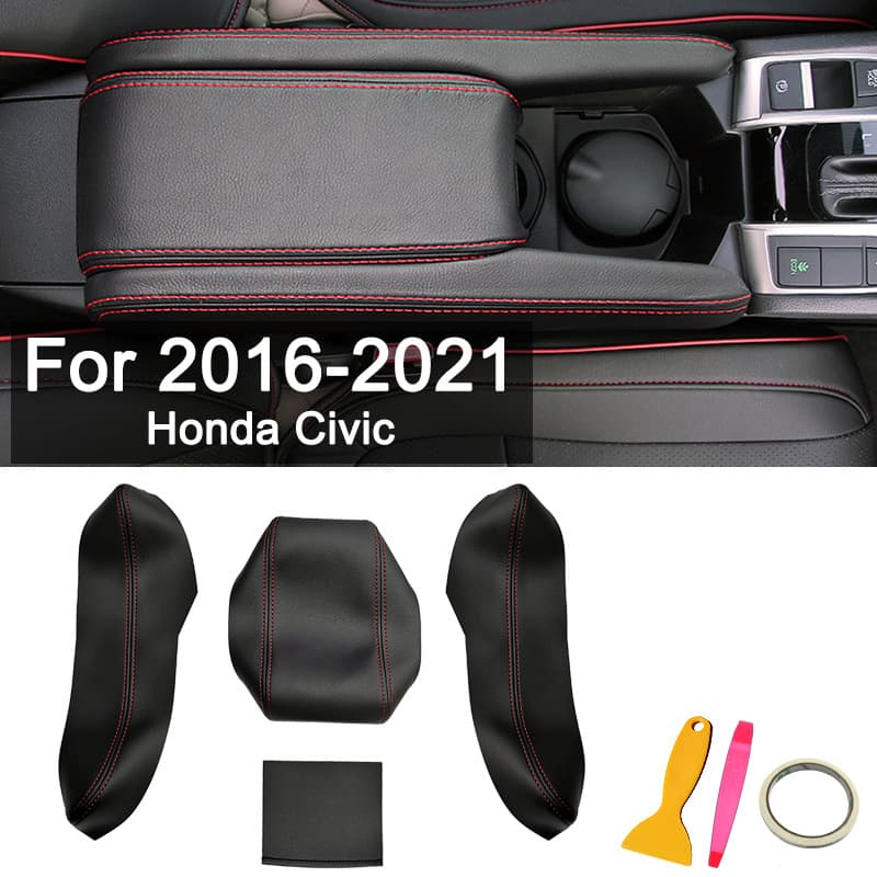 Suitable for 16-21 Dongfeng Honda 10th generation Civic armrest box cover modified special car armrest cover