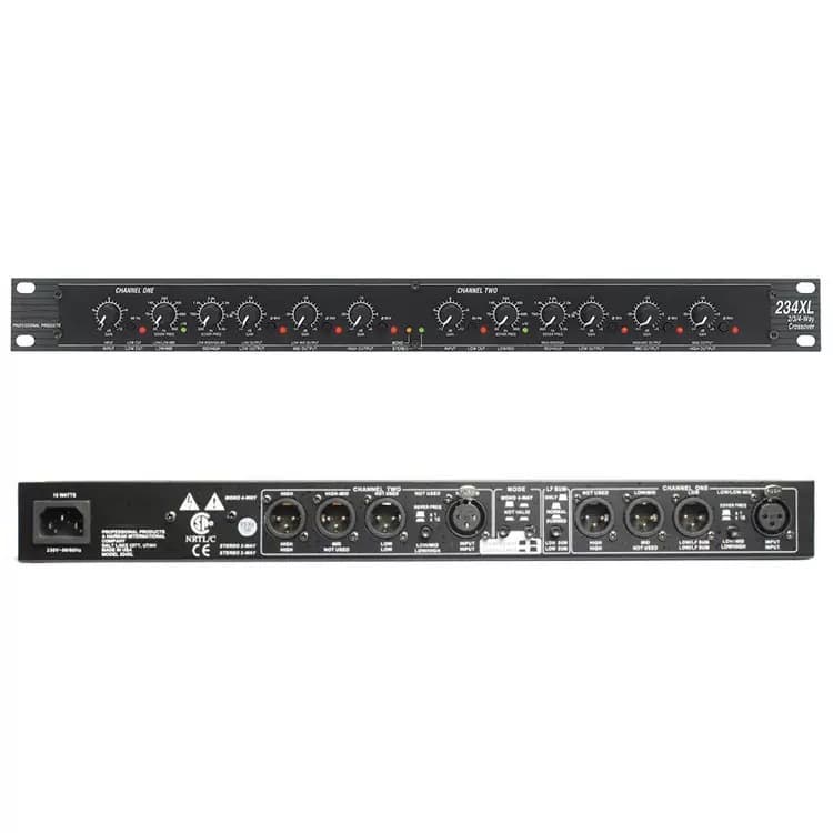 Cross-border manufacturer DBX direct sales 234XL crossover stage outdoor performance stereo two-thirds professional equipment
