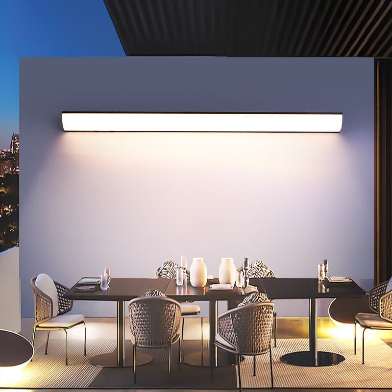 Simple Outdoor Wall Lamp, Waterproof Corner Light, Garden Light, LED Balcony Terrace Sunroom Wall Light