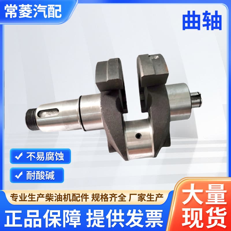 Diesel Engine Crankshaft 195 11001105 Double Bearing CF36 HS40 KM186 R192 Crankshaft Single Cylinder Diesel Engine Parts