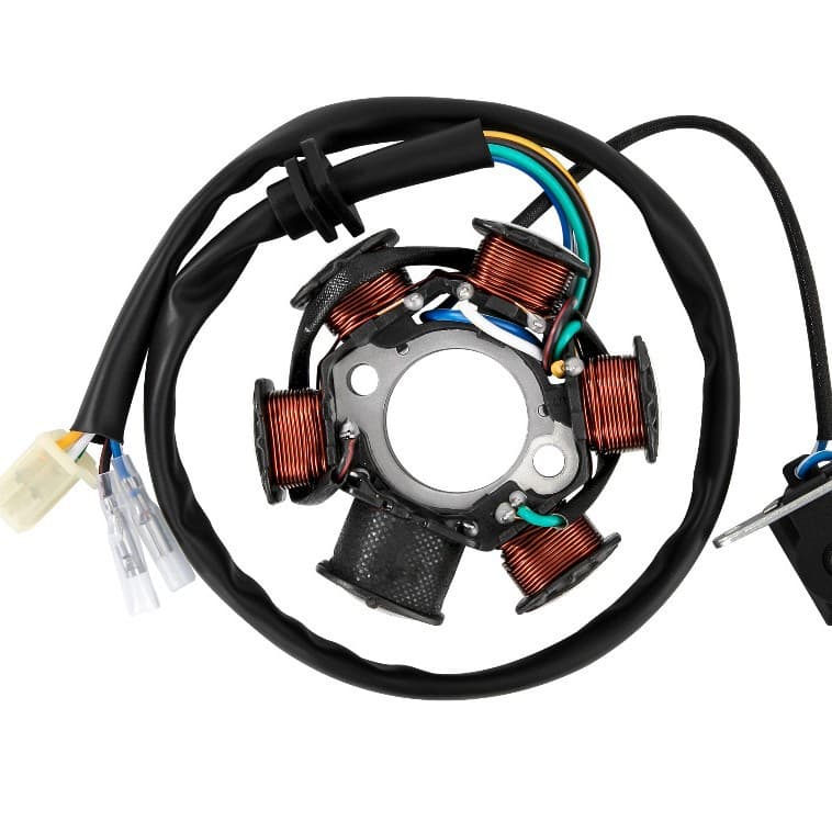 Gy6 GY6-125/150 6 pole coil 5 wire ignition stator Magneto GY6 125CC 150CC
