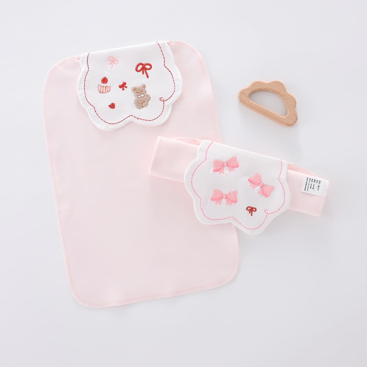 Infant sweat-absorbing towel, children's pure cotton Class A sweat barrier, baby sweat towel, kindergarten boys/girls large back pad