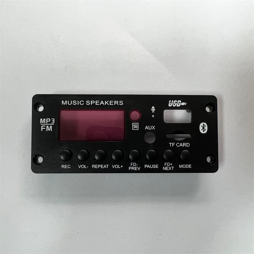 Product development Card speaker panel Decoder board casing Plastic panel Small speaker panel